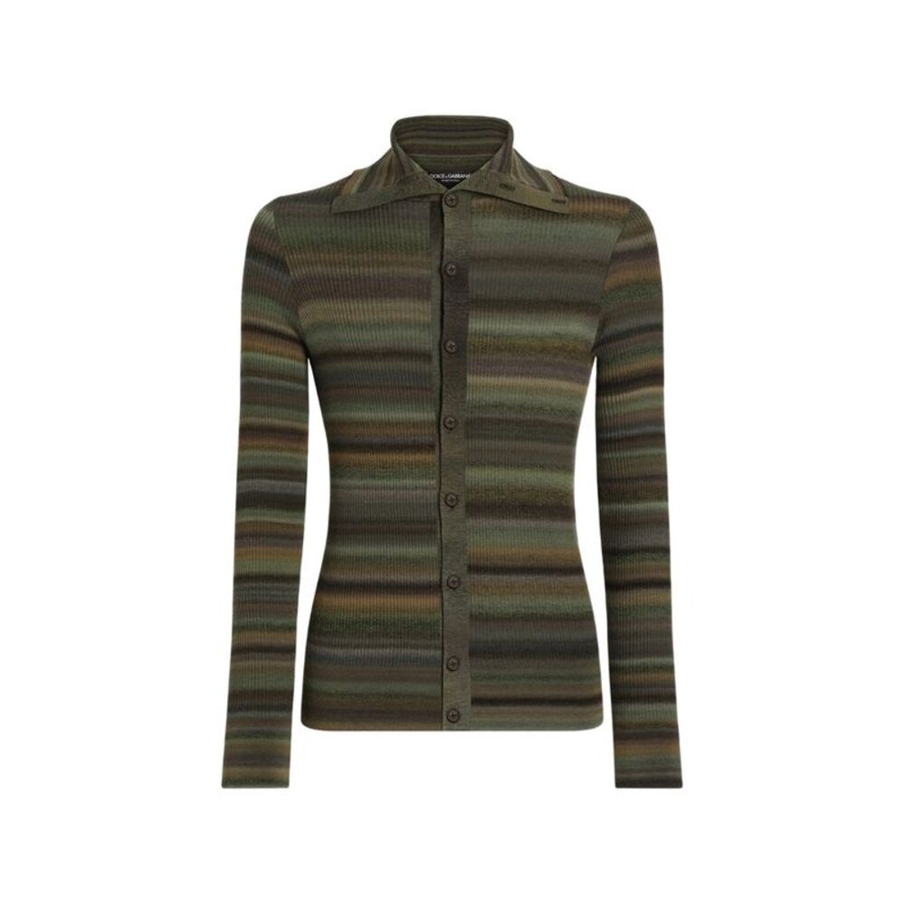 Dolce & Gabbana Green Sweaters & Knitwear - Cardigans Men